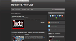 Desktop Screenshot of mautofiedautoclub.blogspot.com