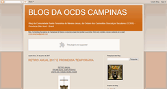 Desktop Screenshot of blogocdscampinas.blogspot.com