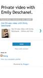 Mobile Screenshot of emily--deschanel.blogspot.com