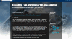 Desktop Screenshot of defendthefang.blogspot.com