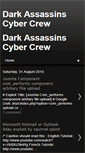 Mobile Screenshot of darkassassinscybercrew.blogspot.com