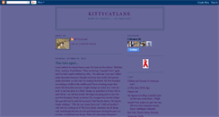 Desktop Screenshot of kittycatlane.blogspot.com