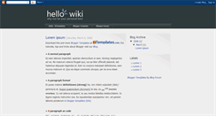 Desktop Screenshot of hello-btemplates.blogspot.com