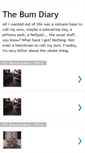 Mobile Screenshot of bumdiaries.blogspot.com