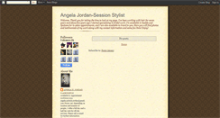Desktop Screenshot of angelajordan-sessionstylist.blogspot.com