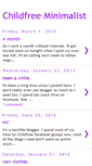 Mobile Screenshot of childfreeminimalist.blogspot.com