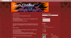 Desktop Screenshot of dkdeathgoddess.blogspot.com