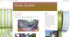 Desktop Screenshot of anitacrafts.blogspot.com