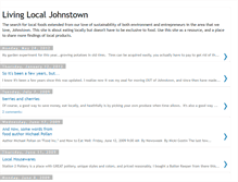 Tablet Screenshot of livinglocaljohnstown.blogspot.com