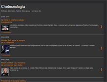 Tablet Screenshot of chetecnologia.blogspot.com