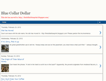 Tablet Screenshot of bluecollardollar.blogspot.com