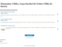 Tablet Screenshot of lasolimpiadasyelmundialenmexico.blogspot.com