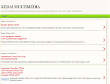 Tablet Screenshot of kedaimultimedia.blogspot.com