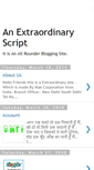 Mobile Screenshot of ekscript.blogspot.com