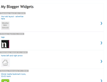 Tablet Screenshot of myblogwidgets.blogspot.com