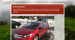 Desktop Screenshot of drive-electric.blogspot.com