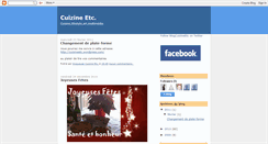Desktop Screenshot of cuizineetc.blogspot.com