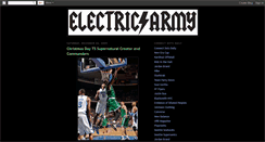 Desktop Screenshot of electricarmy.blogspot.com