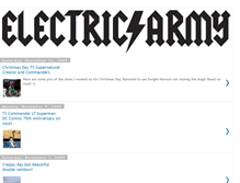 Tablet Screenshot of electricarmy.blogspot.com