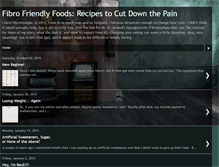 Tablet Screenshot of fibrofriendlyfoods.blogspot.com