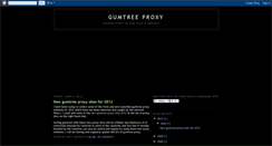 Desktop Screenshot of gumtreeproxy.blogspot.com