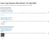 Tablet Screenshot of houstonheightsrealestate.blogspot.com