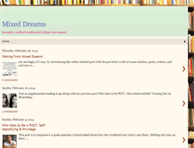Tablet Screenshot of mixedreamers.blogspot.com