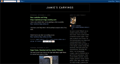 Desktop Screenshot of jamiescarvings.blogspot.com