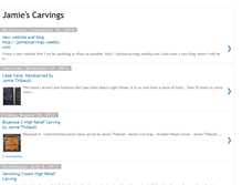 Tablet Screenshot of jamiescarvings.blogspot.com