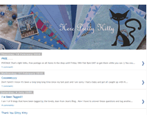 Tablet Screenshot of hereprettykitty.blogspot.com