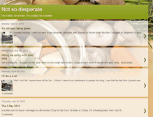 Tablet Screenshot of notsodesperate.blogspot.com