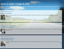 Tablet Screenshot of downtoearthvintageretro.blogspot.com