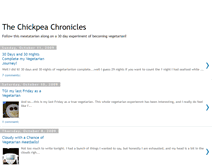 Tablet Screenshot of chroniclesofchickpea.blogspot.com