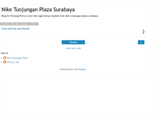 Tablet Screenshot of niketunjunganplaza.blogspot.com