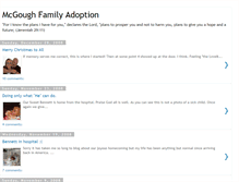 Tablet Screenshot of mcgoughfamilyadoption.blogspot.com