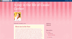 Desktop Screenshot of cassie-gerber.blogspot.com