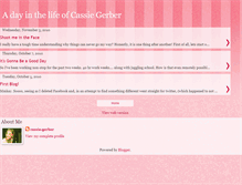 Tablet Screenshot of cassie-gerber.blogspot.com