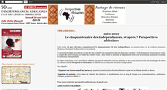 Desktop Screenshot of perspectives-africaines31.blogspot.com