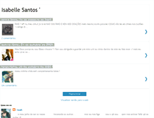 Tablet Screenshot of isaa-ibelinha.blogspot.com