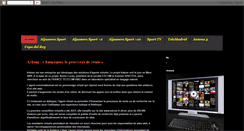 Desktop Screenshot of actus-live.blogspot.com