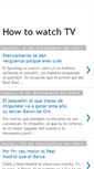 Mobile Screenshot of how-to-watch-tv.blogspot.com