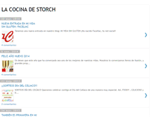 Tablet Screenshot of cocinasingluten-storch.blogspot.com