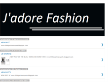 Tablet Screenshot of jeadorefashion.blogspot.com