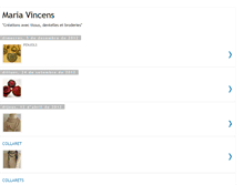 Tablet Screenshot of mariavincens.blogspot.com