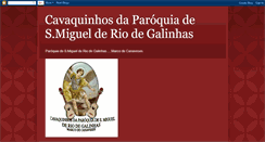Desktop Screenshot of cavaquinhosdesmiguel-diasilva.blogspot.com
