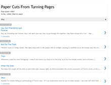 Tablet Screenshot of mypapercutsfromturningpages.blogspot.com