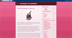 Desktop Screenshot of goddazzonearth.blogspot.com
