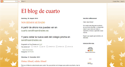 Desktop Screenshot of cuartoserafina.blogspot.com