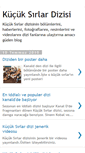 Mobile Screenshot of kucuksirlar-dizisini.blogspot.com