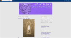 Desktop Screenshot of owlofathena.blogspot.com